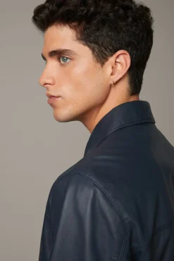 Strellson Lederjacken-Blouson-Lederjacke Broids,