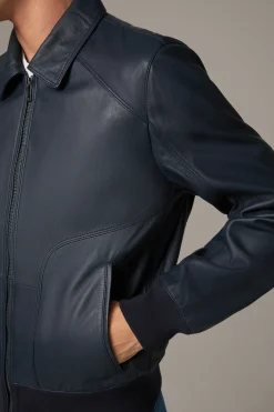 Strellson Lederjacken-Blouson-Lederjacke Broids,