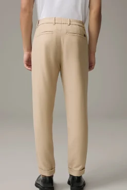Strellson Hosen-Bundfaltenhose Louis, meliert