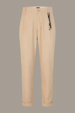 Strellson Hosen-Bundfaltenhose Louis, meliert