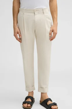 Strellson Hosen-Bundfaltenhose Louis, beige