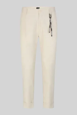 Strellson Hosen-Bundfaltenhose Louis, beige