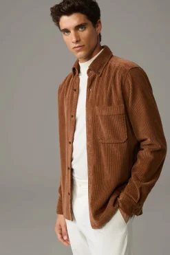 Strellson Hemden-Cord-Hemd Nero,