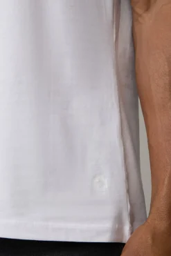 Strellson Unterwäsche|Tshirts & Sweats-Cotton Stretch T-Shirt 2er Pack, wei&szlig;