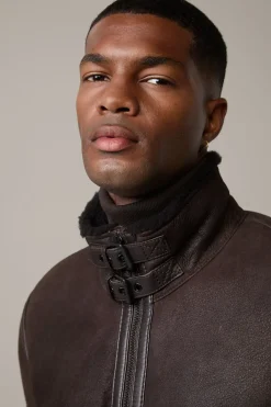 Strellson Jacken|Lederjacken-Doubleface Lederjacke Shelter,