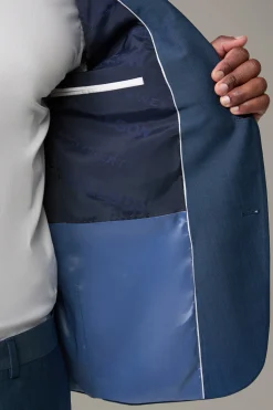 Strellson Anzüge-Flex Cross Anzug Aidan-Max, blau meliert