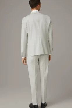 Strellson Anzüge-Flex Cross Anzug Aidan-Max, hellgrau gemustert