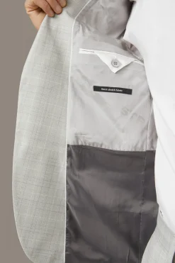 Strellson Anzüge-Flex Cross Anzug Aidan-Max, hellgrau gemustert