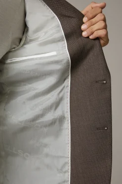 Strellson Anzüge-Flex Cross Anzug Allen-Mercer, braun strukturiert