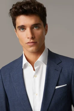 Strellson Anzüge-Flex Cross Anzug Alzer-Luc, dunkelblau meliert