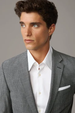 Strellson Anzüge-Flex Cross Anzug Caleb-Madden, grau kariert