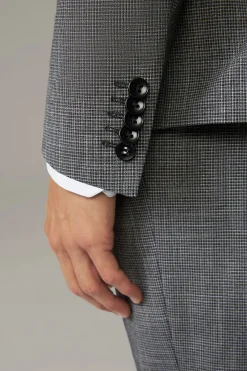 Strellson Anzüge-Flex Cross Anzug Caleb-Madden, grau kariert