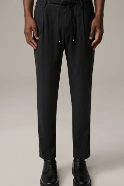 Strellson Hosen-Flex Cross Anzughose Lui, gestreift