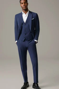 Strellson Hosen-Flex Cross Anzughose Madden, navy