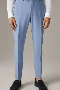 Strellson Hosen-Flex Cross Anzughose Madden, hellblau meliert