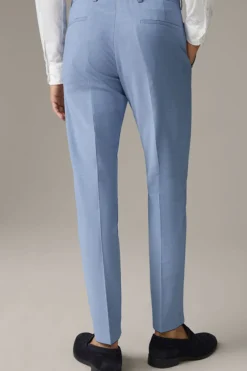 Strellson Hosen-Flex Cross Anzughose Madden, hellblau meliert