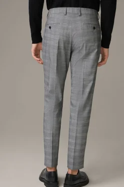 Strellson Hosen-Flex Cross Baukasten-Anzughose Kynd, grau kariert