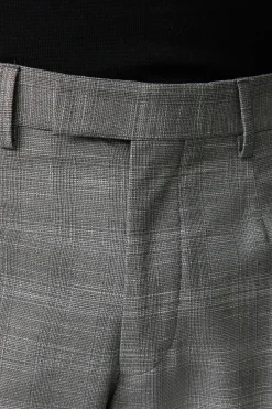 Strellson Hosen-Flex Cross Baukasten-Anzughose Kynd, grau kariert