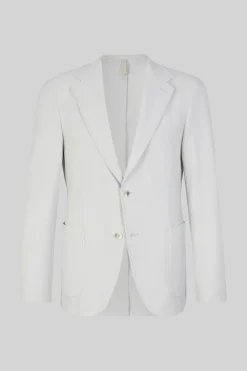 Strellson Baukastenanzüge|Anzüge-Flex Cross Baukasten-Anzug Adwyn-Lois, hellgrau strukturiert