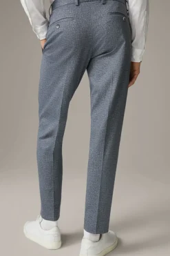 Strellson Hosen-Flex Cross Baukasten-Anzughose Kynd, grau meliert