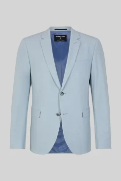 Strellson Baukastenanzüge|Anzüge-Flex Cross Baukasten-Anzug Adrien-Madden, hellblau