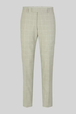 Strellson Baukastenanzüge|Anzüge-Flex Cross Baukasten-Anzug Aidan-Melwin, hellgr&uuml;n kariert