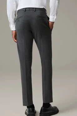 Strellson Hosen-Flex Cross Baukasten-Hose Kynd, dunkelgrau meliert