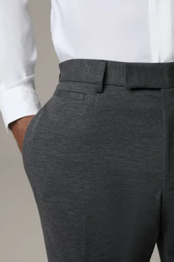 Strellson Hosen-Flex Cross Baukasten-Hose Kynd, dunkelgrau meliert