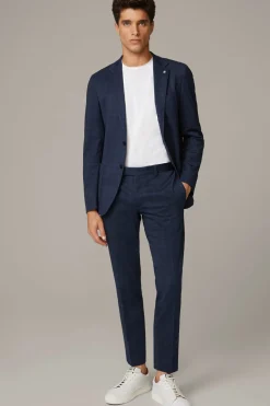 Strellson Sakkos-Flex Cross Baukasten-Sakko Arndt, dunkelblau kariert