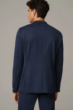 Strellson Sakkos-Flex Cross Baukasten-Sakko Arndt, dunkelblau kariert