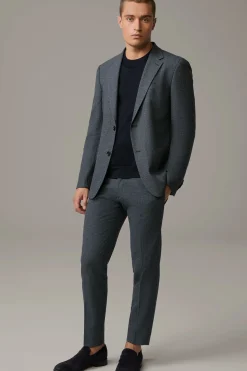 Strellson Sakkos-Flex Cross Baukasten-Sakko Arndt, dunkelblau kariert