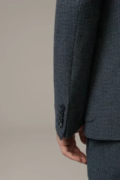 Strellson Sakkos-Flex Cross Baukasten-Sakko Arndt, dunkelblau kariert