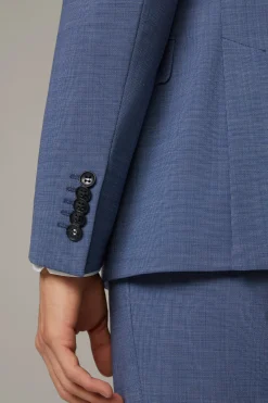 Strellson Sakkos-Flex Cross Baukasten-Sakko Aidan, blau meliert