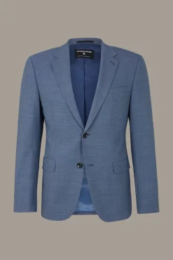 Strellson Sakkos-Flex Cross Baukasten-Sakko Aidan, blau meliert