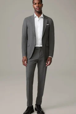 Strellson Sakkos-Flex Cross Baukasten-Sakko Alzer, grau meliert