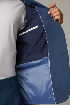 Strellson Sakkos-Flex Cross Baukasten-Sakko Aidan, blau meliert