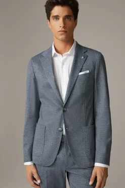 Strellson Sakkos-Flex Cross Baukasten-Sakko Acon, grau meliert