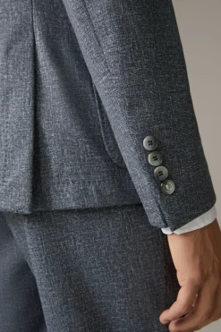 Strellson Sakkos-Flex Cross Baukasten-Sakko Acon, grau meliert