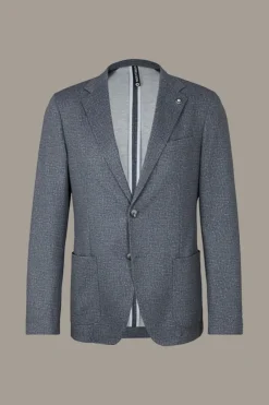 Strellson Sakkos-Flex Cross Baukasten-Sakko Acon, grau meliert