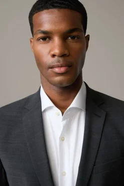 Strellson Sakkos-Flex Cross Baukasten-Sakko Allen 2.0, anthrazit meliert