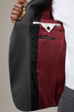 Strellson Sakkos-Flex Cross Baukasten-Sakko Arndt, dunkelgrau meliert