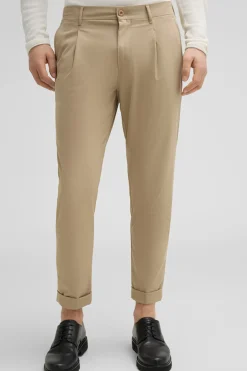 Strellson Hosen-Flex Cross Bundfaltenhose Louis, beige