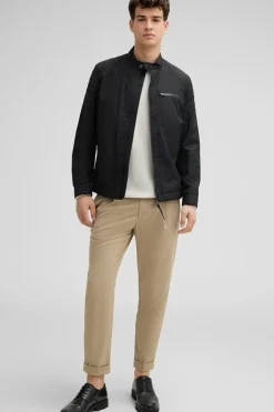 Strellson Hosen-Flex Cross Bundfaltenhose Louis, beige