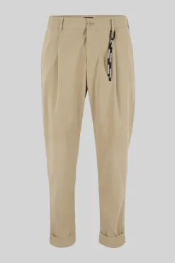 Strellson Hosen-Flex Cross Bundfaltenhose Louis, beige