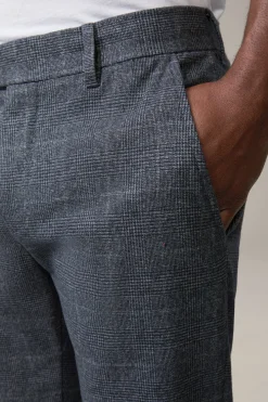 Strellson Hosen-Flex Cross Chino Code, navy kariert