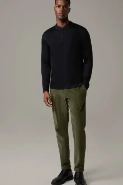 Strellson Hosen-Flex Cross Cordhose Luc, oliv