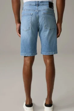 Strellson Jeans-Flex Cross Jeans-Shorts Roby, hellblau