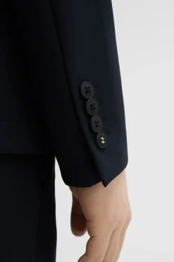 Strellson Sakkos-Flex Cross Sakko Acon, dunkelblau