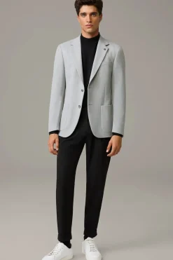 Strellson Sakkos-Flex Cross Sakko Arndt, hellgrau strukturiert