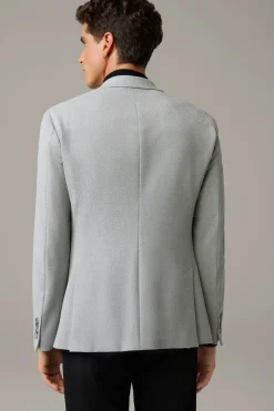 Strellson Sakkos-Flex Cross Sakko Arndt, hellgrau strukturiert